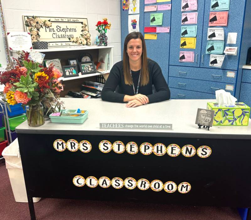 Creston elementary special education teacher Sarah Stephens was awarded the Green Hills Regional Teacher of the Year Award by the Iowa Department of Eduction. This puts her in the running for the Iowa Teacher of the Year Award.
