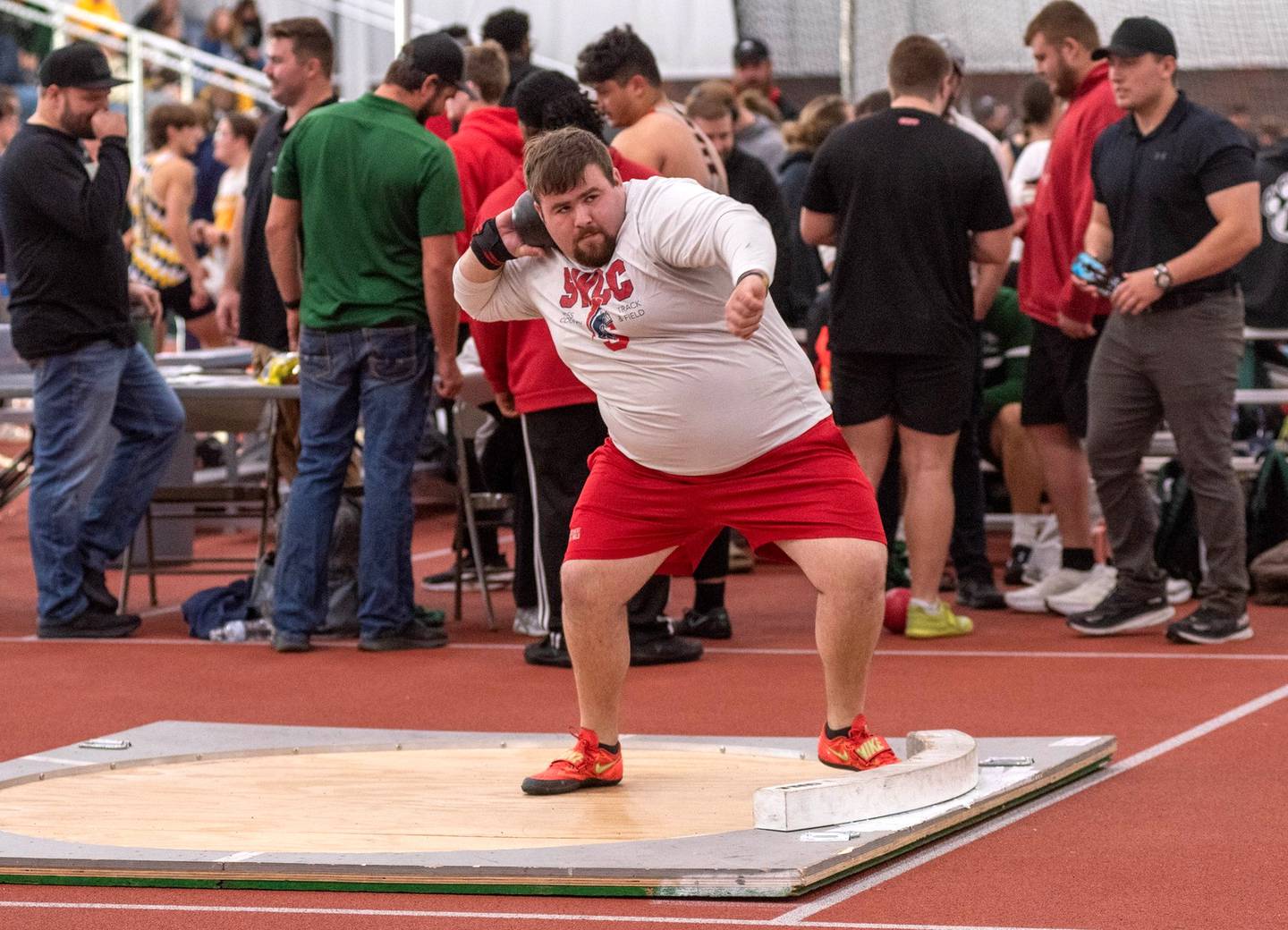 Knox has been a thrower for Southwestern Community College the past two years.