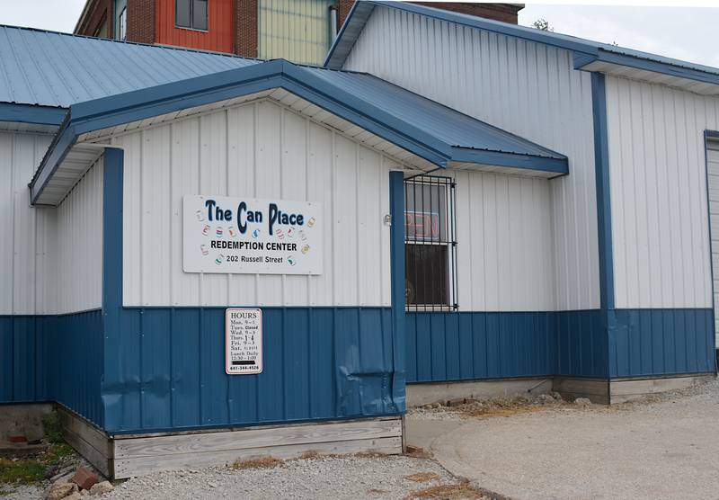 The storefront of The Can Place, Creston's only can redemption center. The business will close Nov. 15.