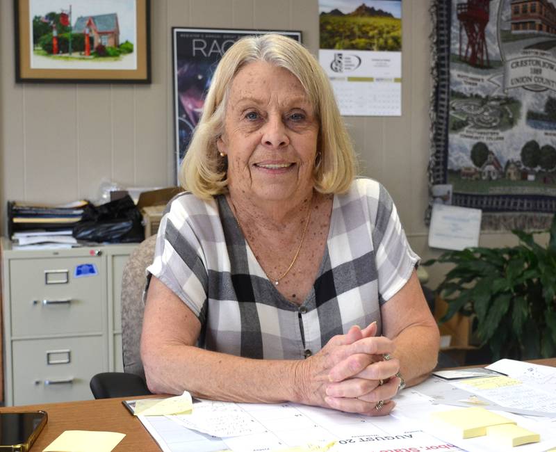 Ellen Gerharz has spent the last 26 years as the executive director of the Creston Chamber of Commerce. She officially retires Oct. 15.