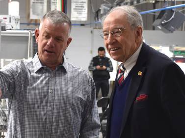 Grassley talks midterms, SAVE Act, inflation in Creston visit
