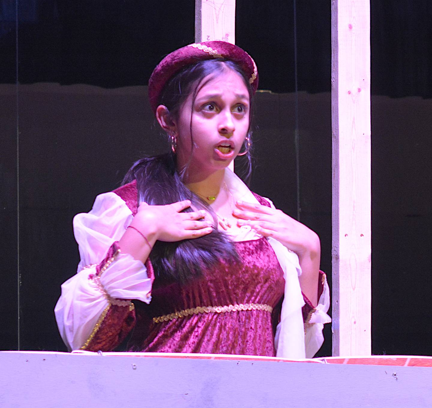 Mahi Patel as Juliet in "I Hate Shakespeare."