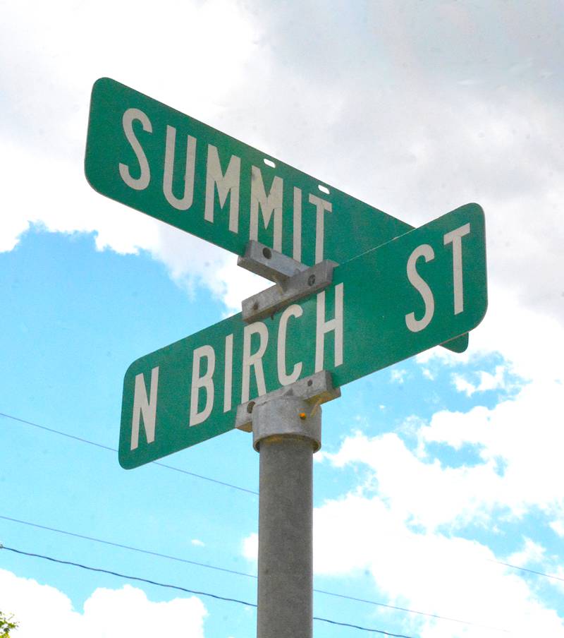 The intersection of Summit and Birch streets will receive stop signs.