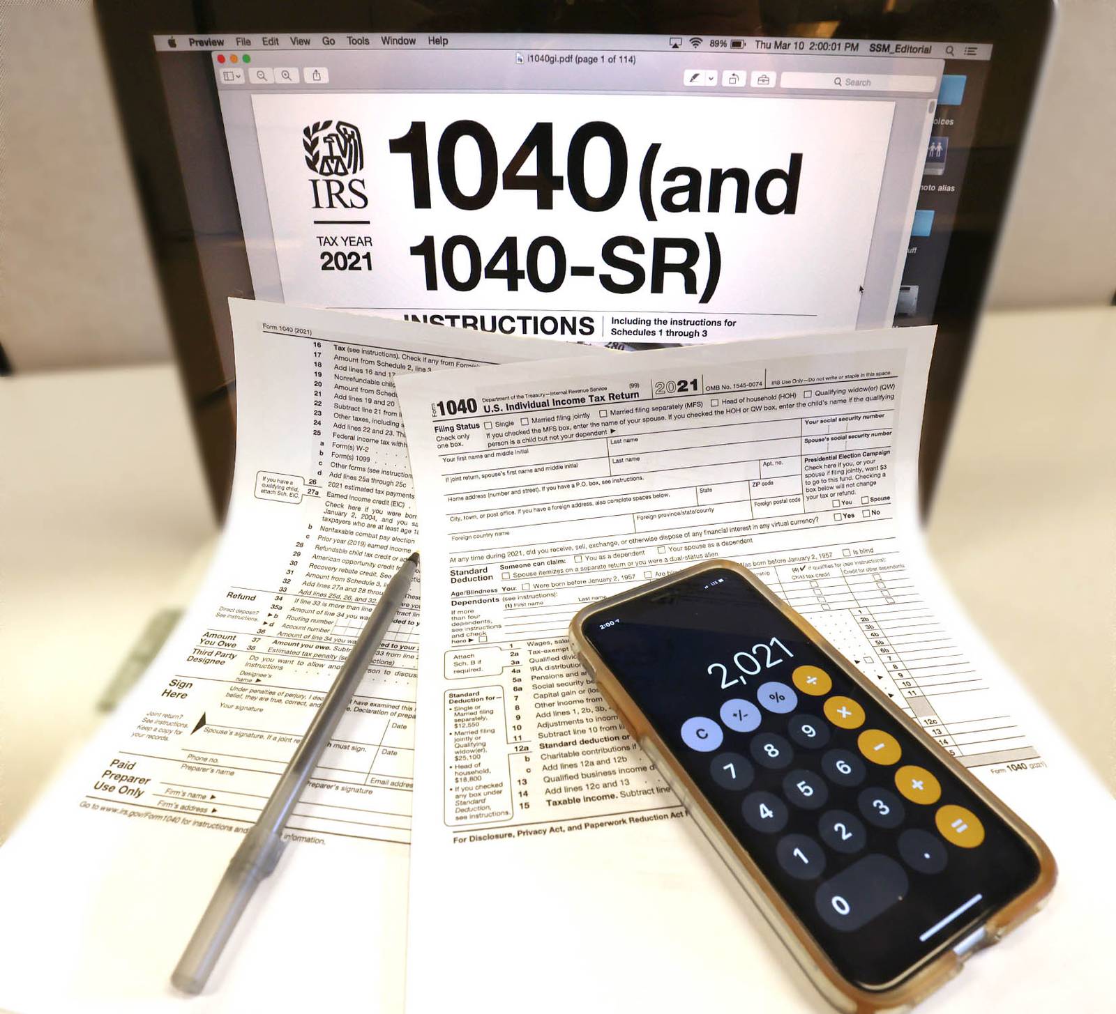 IRS reminds taxpayers they must check a box on Form 1040, 1040SR or