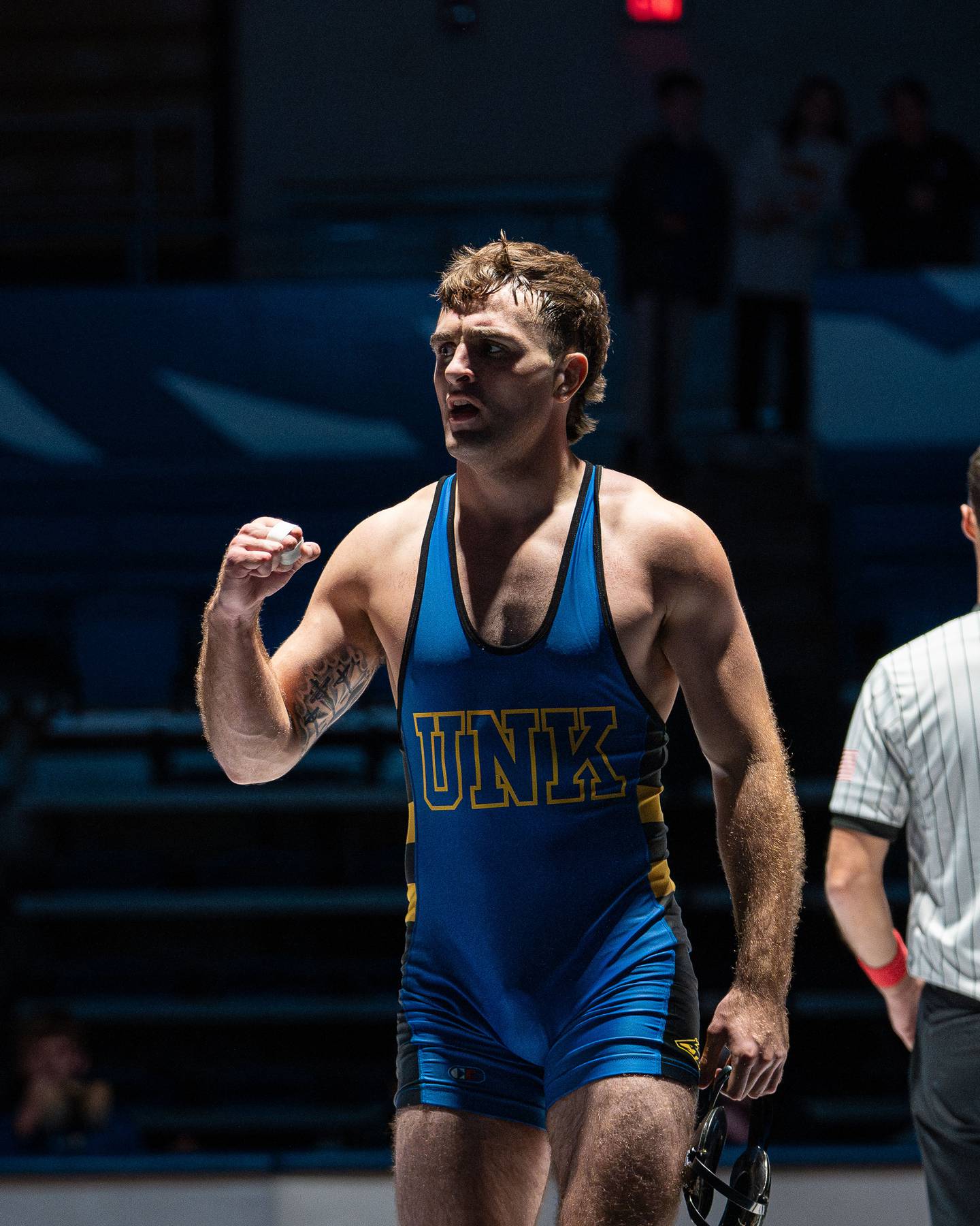 UNK redshirt senior Jackson Kinsella is currently ranked No. 4 in NCAA Division II at 197 pounds.