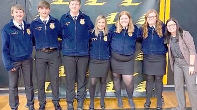 Lenox FFA honored at 2022 chapter banquet