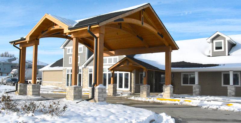 A new exterior welcomes a refurbished Homestead.