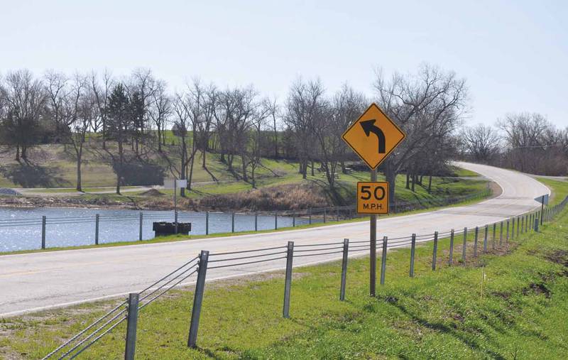 Afton City Council has asked Union County Board of Supervisors to consider lowering the speed limit on Old Highway (pictured above) because of increased pedestrian traffic.
