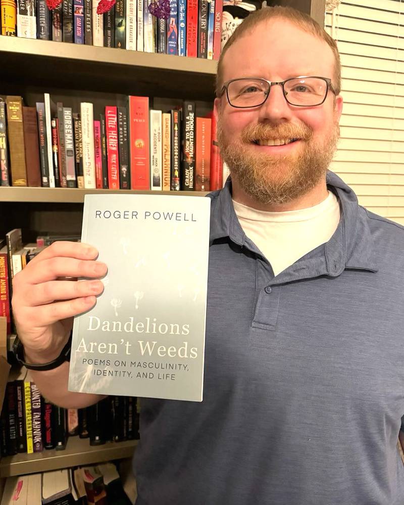 Roger Powell, a 2007 Creston High School graduate, released his debut novel, a collection of poems about masculinity and identity called "Dandelions Aren't Weeds."
