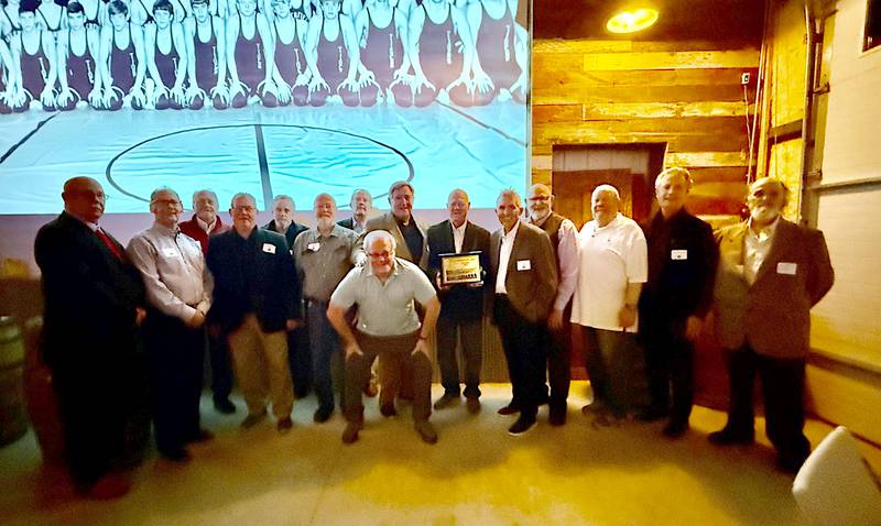 Members of the 1971 Greenfield Tigers are recognized as 2025 inductees to the Nodaway Valley Wrestling Hall of Fame.