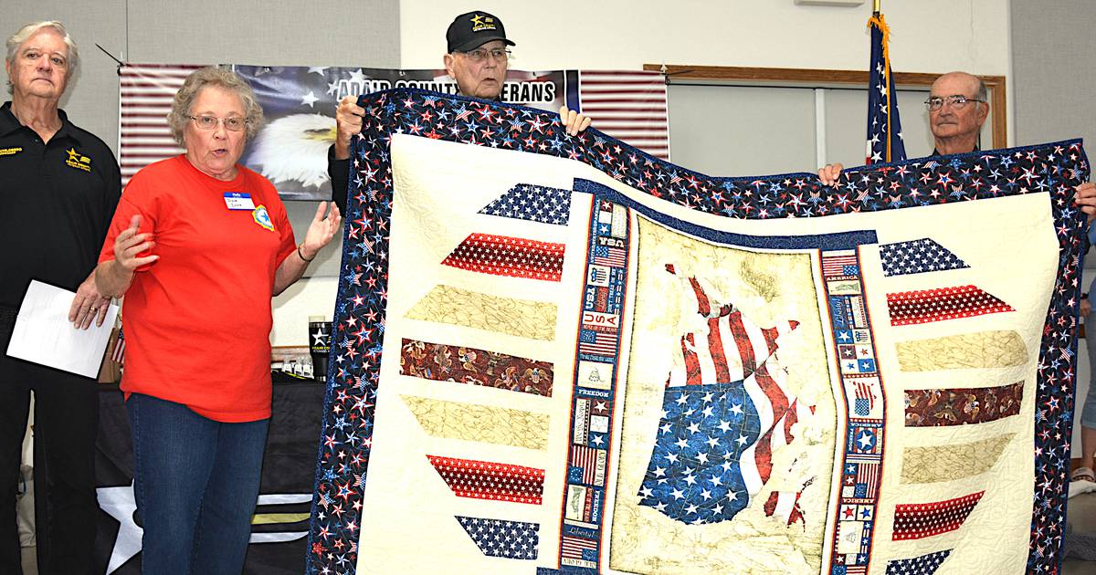 Avey recognized upon retirement from leading Adair County Veterans