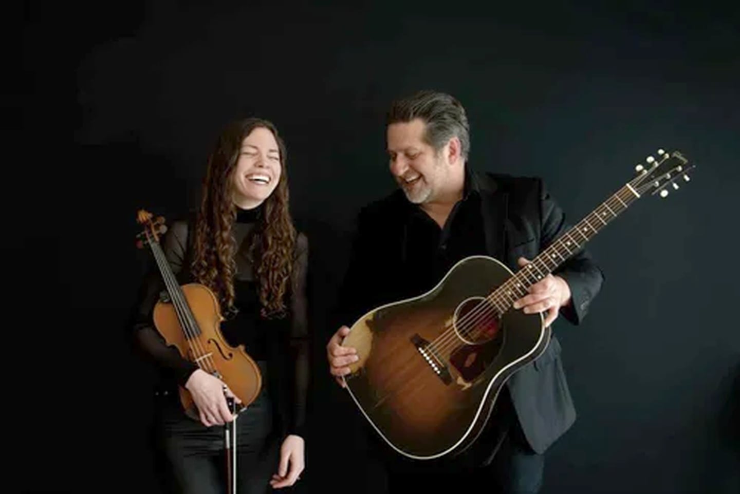 The Weary Ramblers pose for a studio picture.