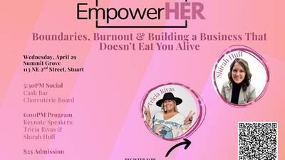 EmpowerHER women’s event April 29 in Stuart
