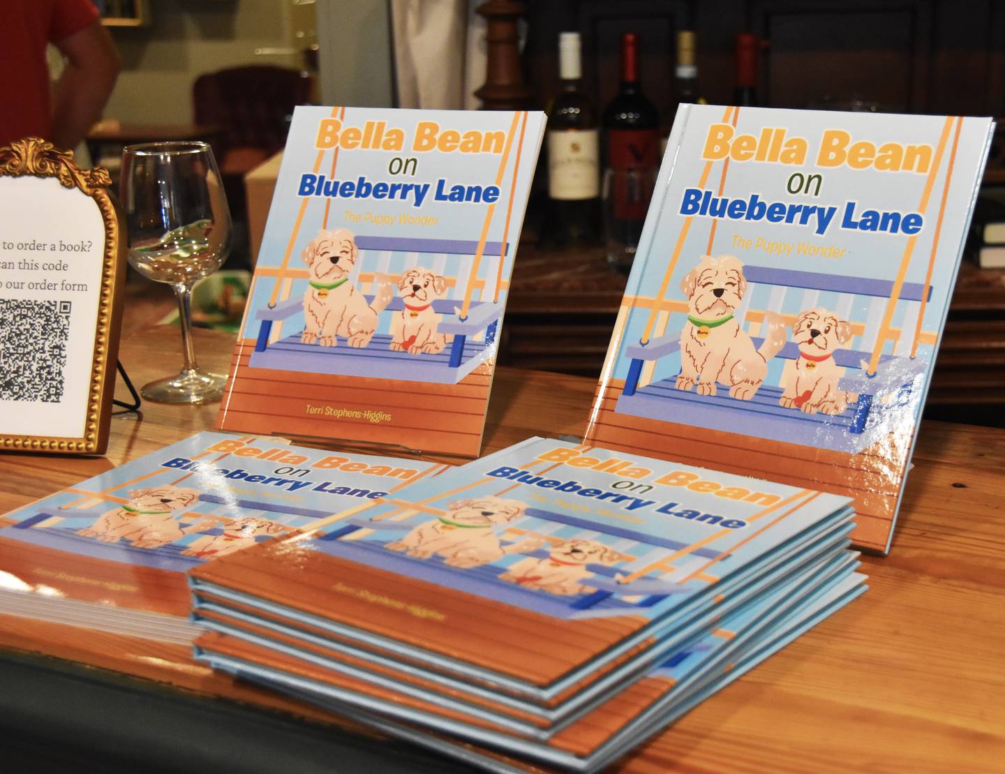 "Bella Bean on Blueberry Lane: The Puppy Wonder" can be purchased at The Latest Edition Bookstore in Creston, Background’s Coffee Bar & Boutique in Corning, Country Blossoms in Mount Ayr and Diagonal Building Products in Diagonal.
