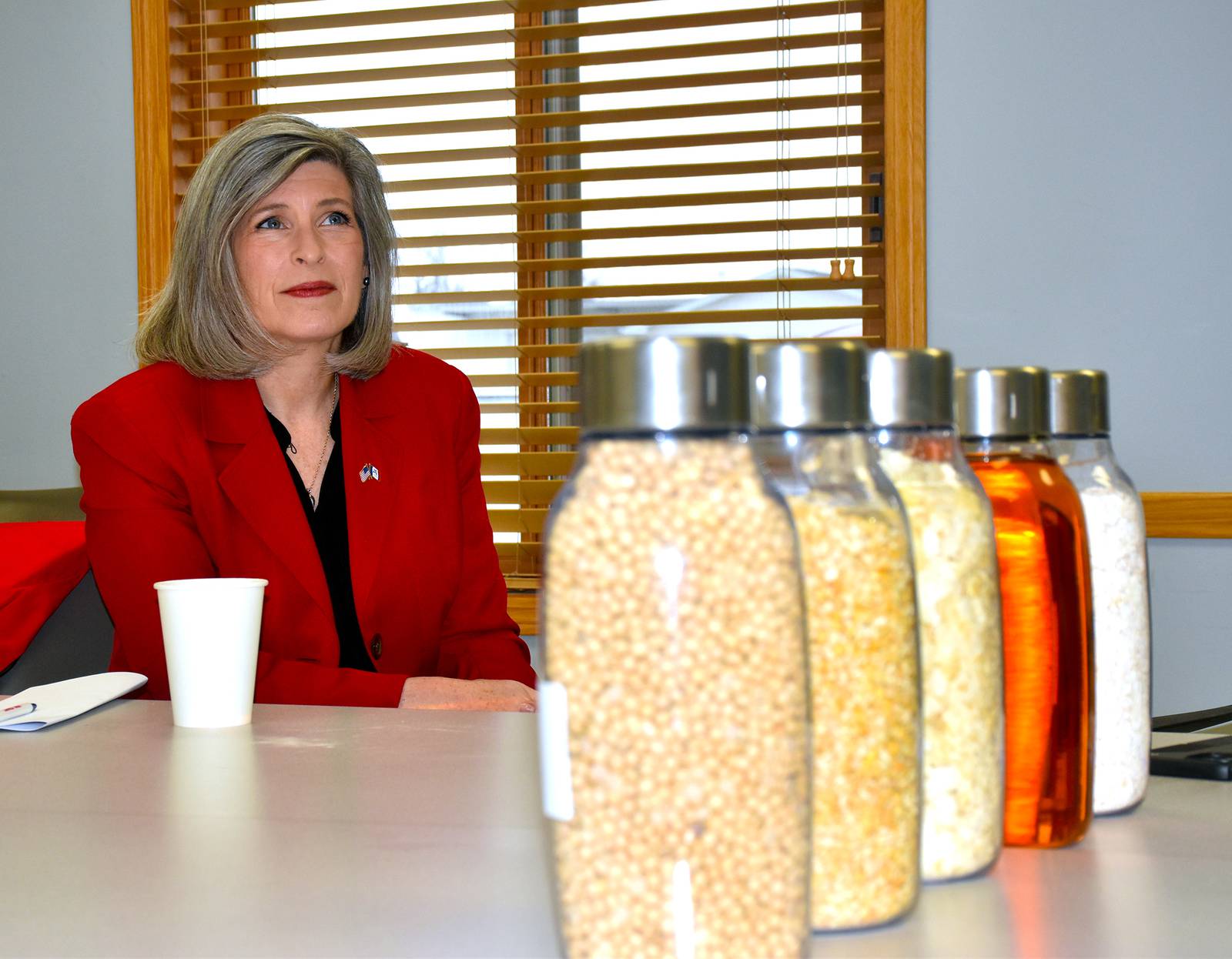 Sen. Ernst visits Benson Hill Creston News