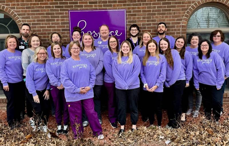The Hospice of the Midwest-Guthrie Center staff.
