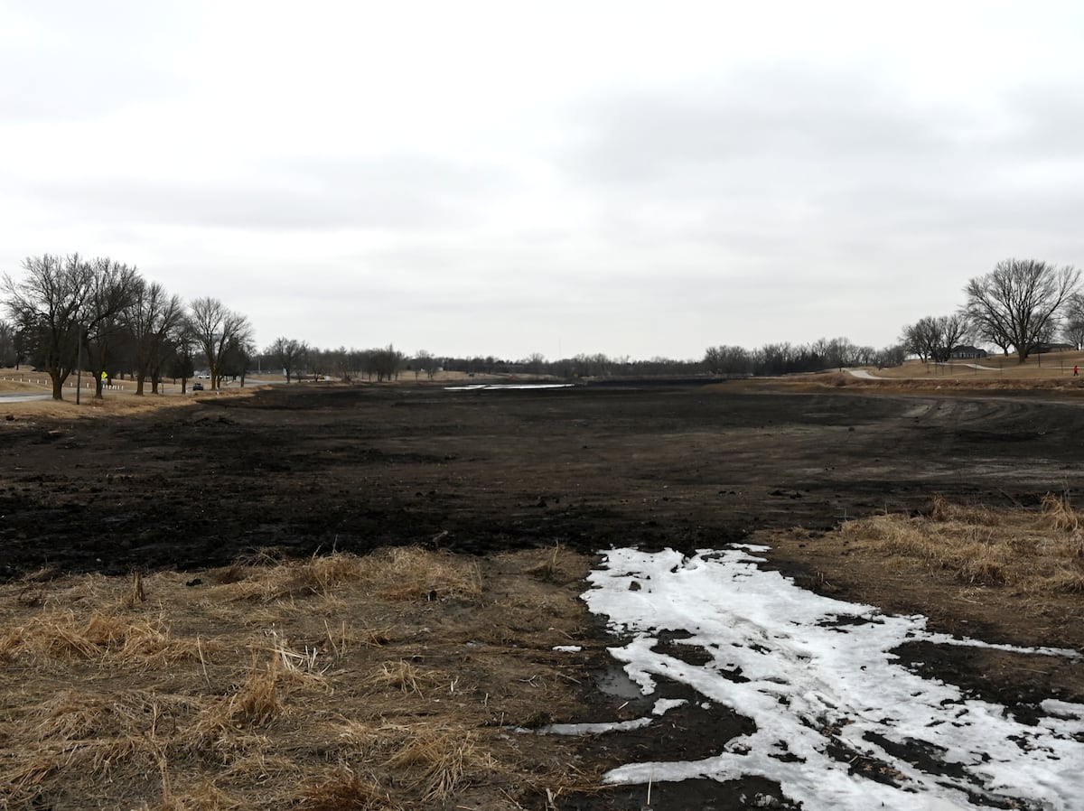 Final touches for lake on hold until warmer weather