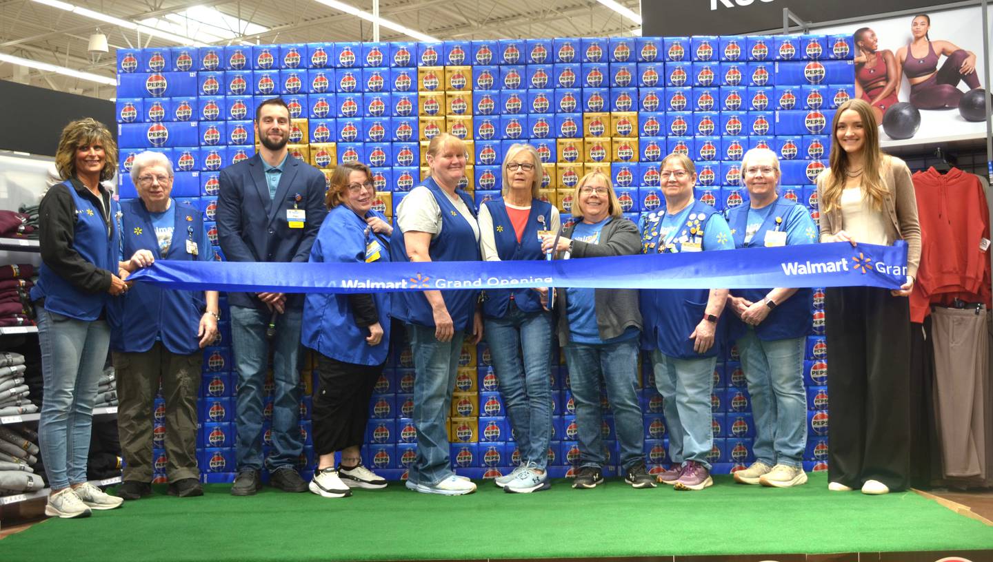 The Creston Walmart held their grand reopening in November.