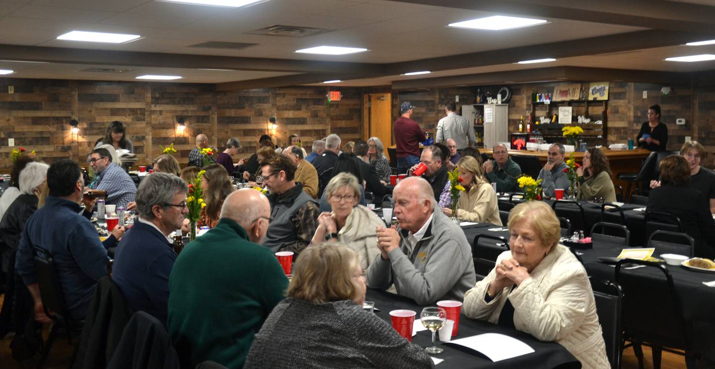 Almost 100 people attended SPFFC's annual dinner and auction.