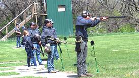 Shooting sports team right on target in home meet at Mormon Trail Lake