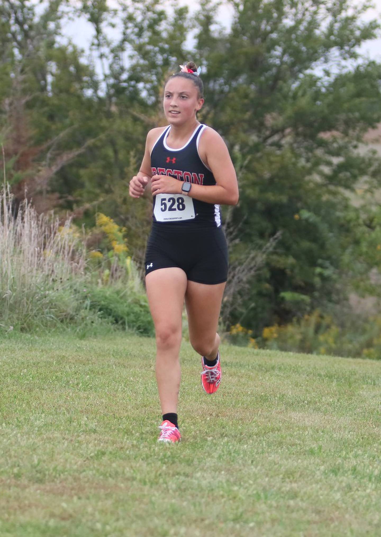 Senior Abby Freeman placed second for the Panthers Thursday, running 26:20.