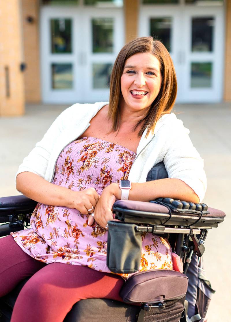 Inspirational speaker Tasha Schuh uses her story to encourage youth and promote mental and emotional health through her PATH program.