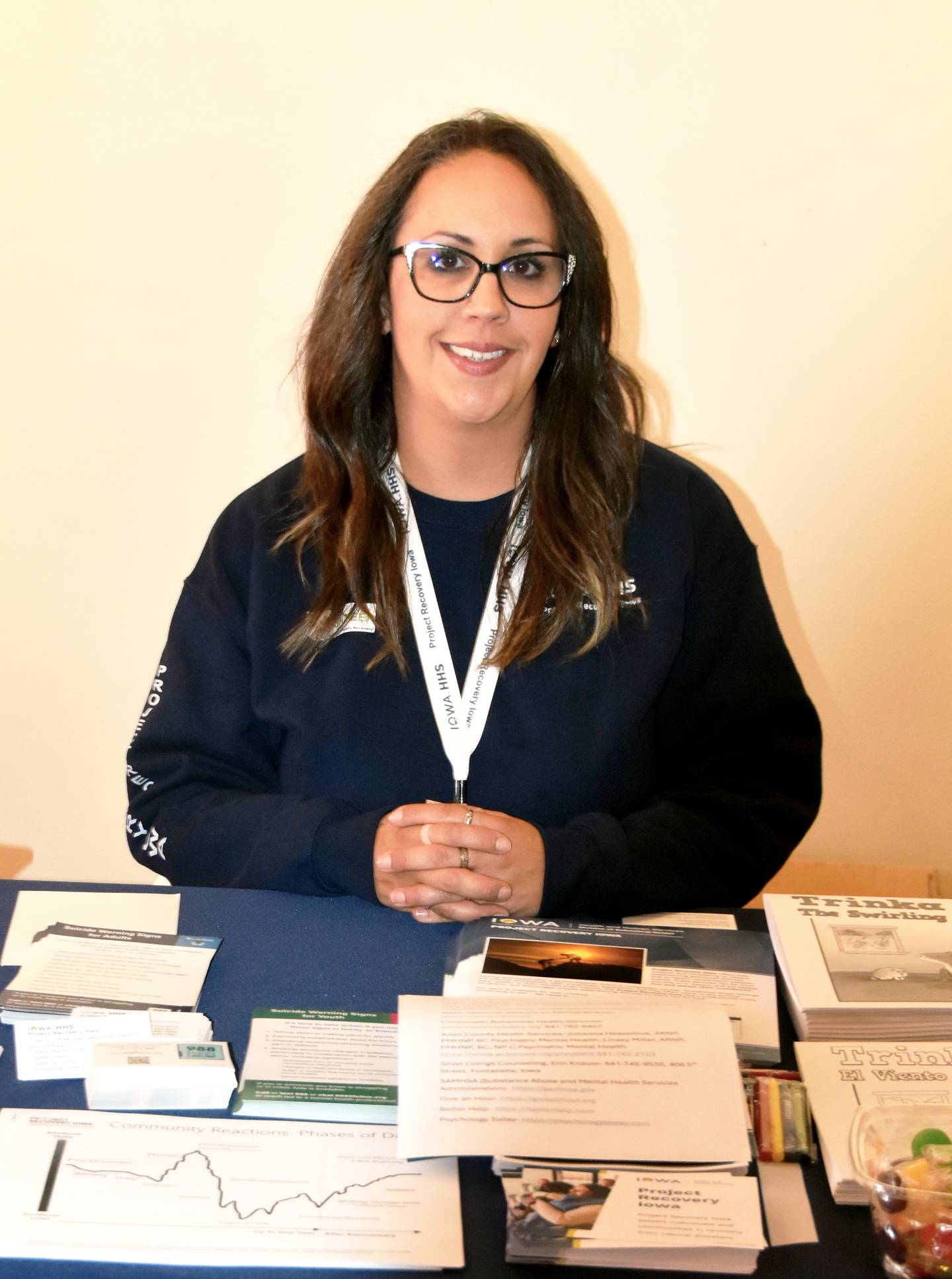 Whitney Lewis, a resident of Greenfield for the last 23 years, is now a member of Project Recovery Iowa, helping her community and others through catastrophes.