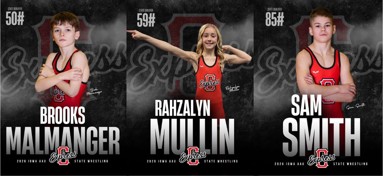 Youth wrestlers bring home 3 golds