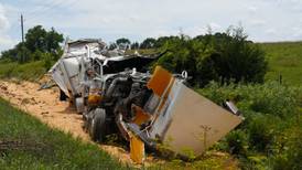 Accident: Semi driver ejected in one-vehicle accident