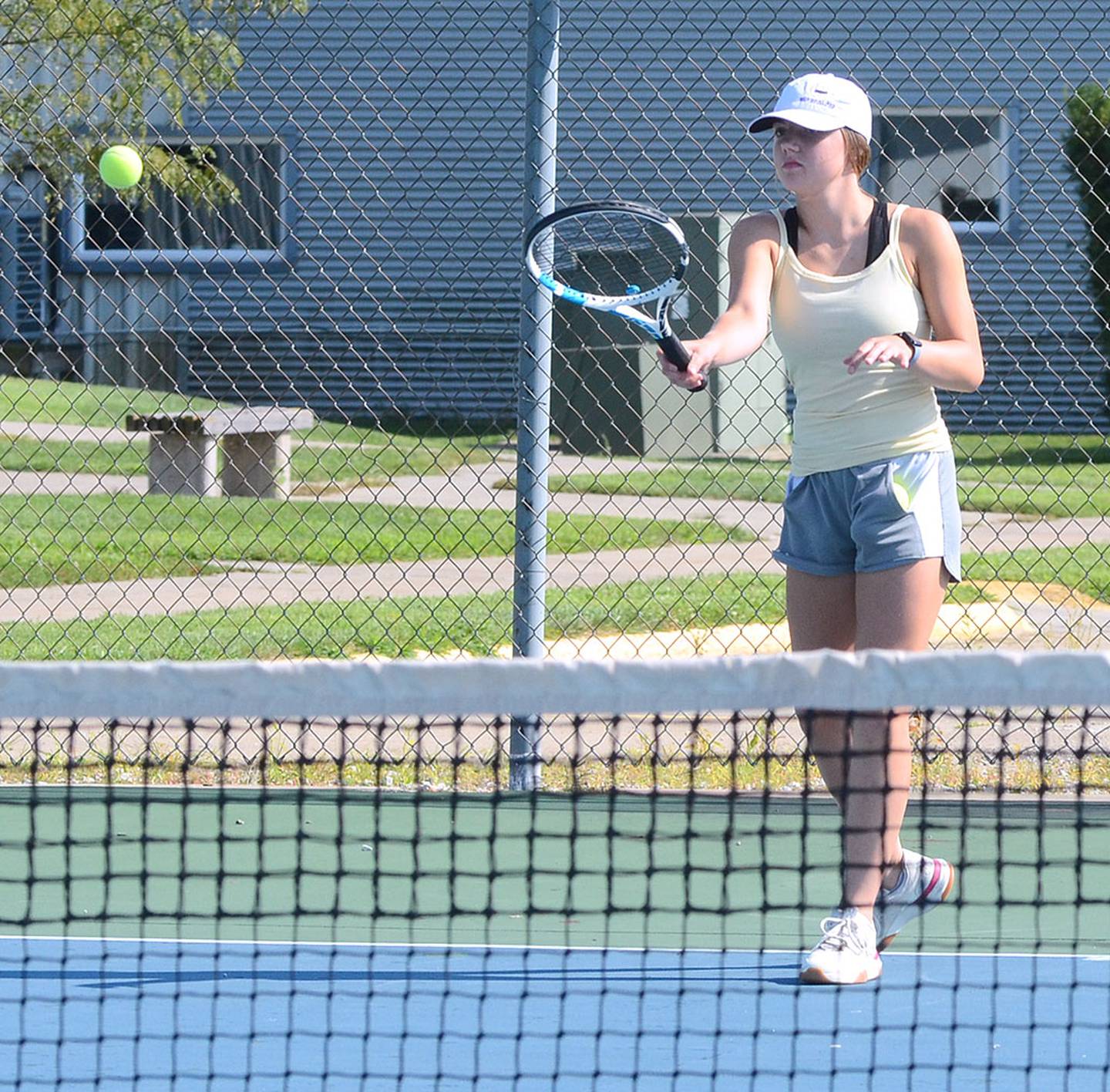 As the No. 3 singles player and part of the No. 1 doubles unit, senior Hollynn Rieck is the highest-ranked returnee from last spring's Panther team.