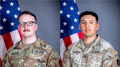 Two Iowa soldiers killed in Syria