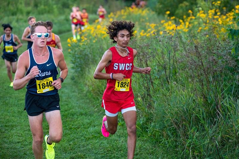 Southwestern Community College freshman Daemon Rodriguez finsihed second for the Spartans Friday at the Bill Buxton Invitational in Indianola, placing 16th with a 6k time of 20:31.3.