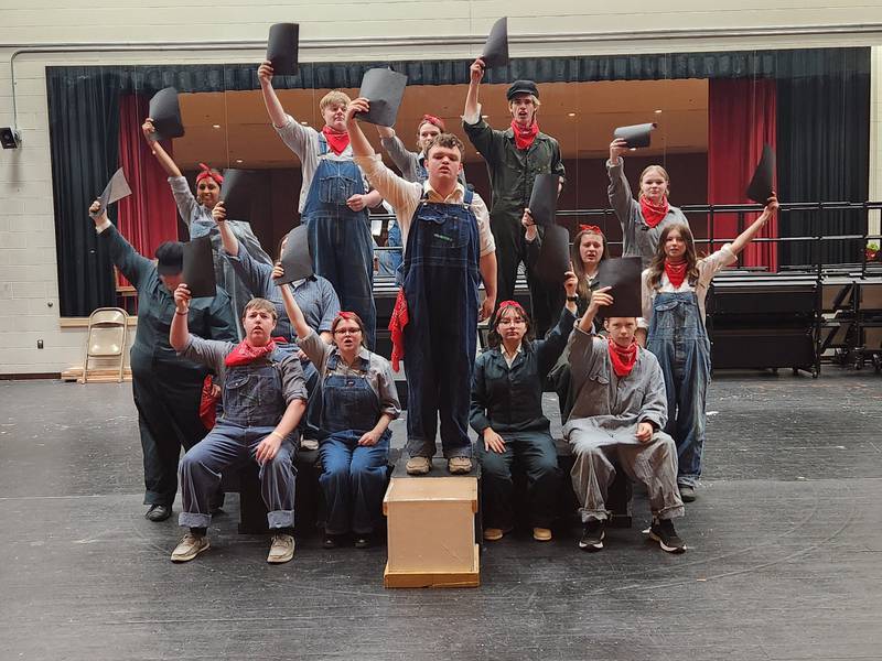 Creston's choral reading group will perform "Hail to the Hammer" on Feb. 22 at the All-State Speech Festival.