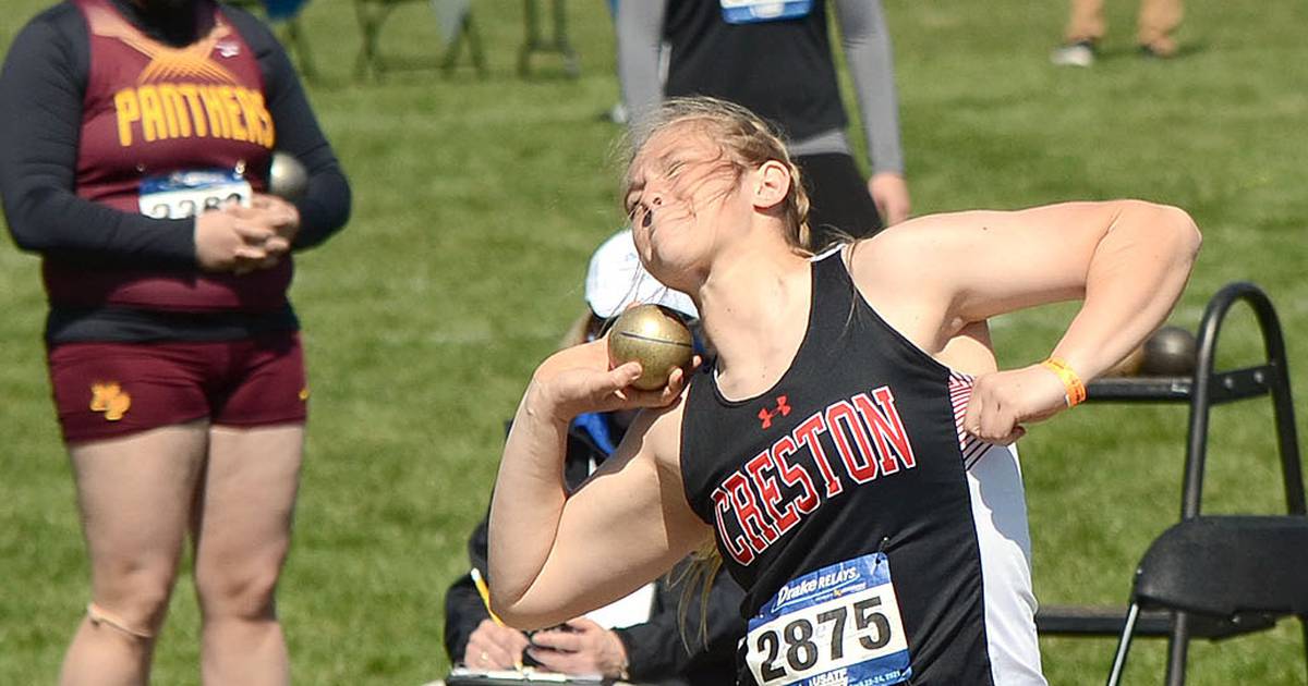 Fields medals twice at Drake Relays Creston News